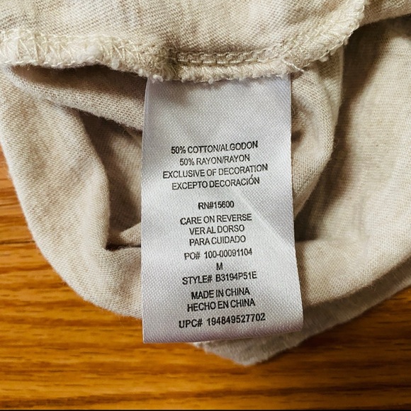 Democracy Floral Knot Tie Cropped Shirt M - Picture 5 of 5